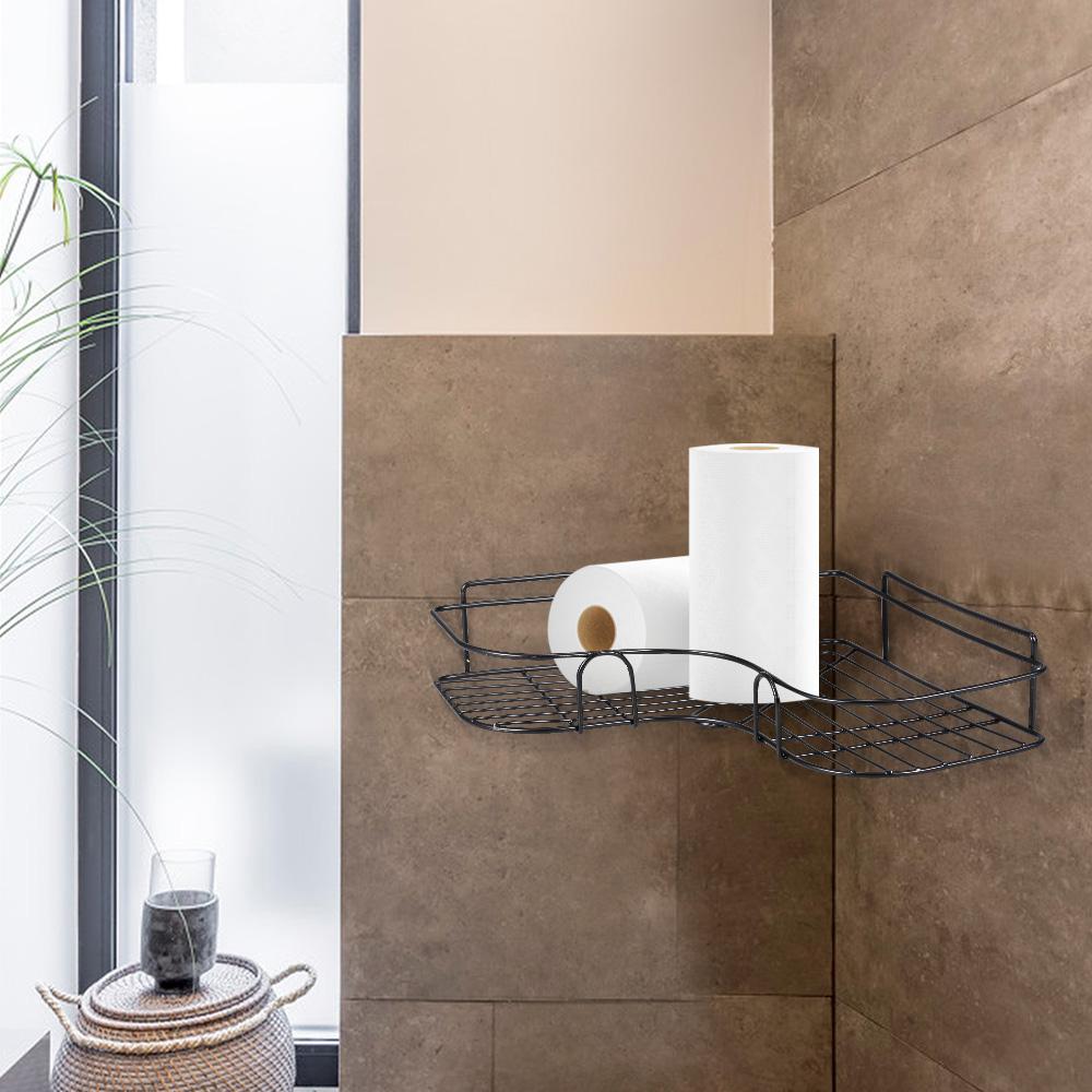 Kệ góc bằng sắt dành chophòng tắm, nhà bếp