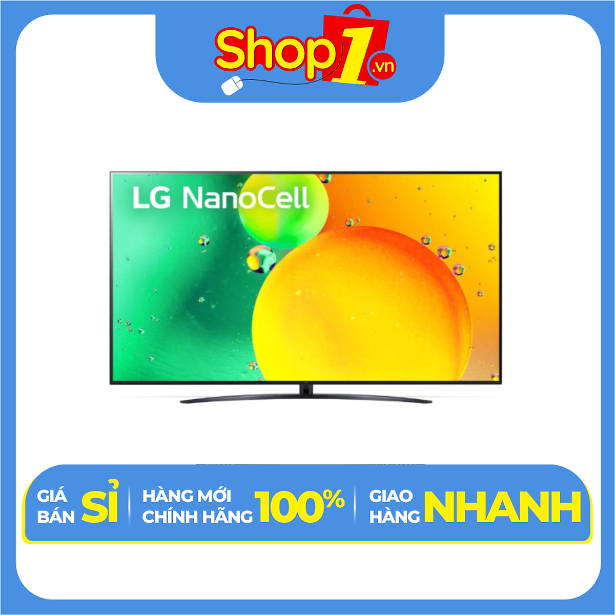 Smart Tivi NanoCell LG 4K 86 inch 86NANO76SQA - Hàng Chính Hãng - Chỉ Giao Hà Nội