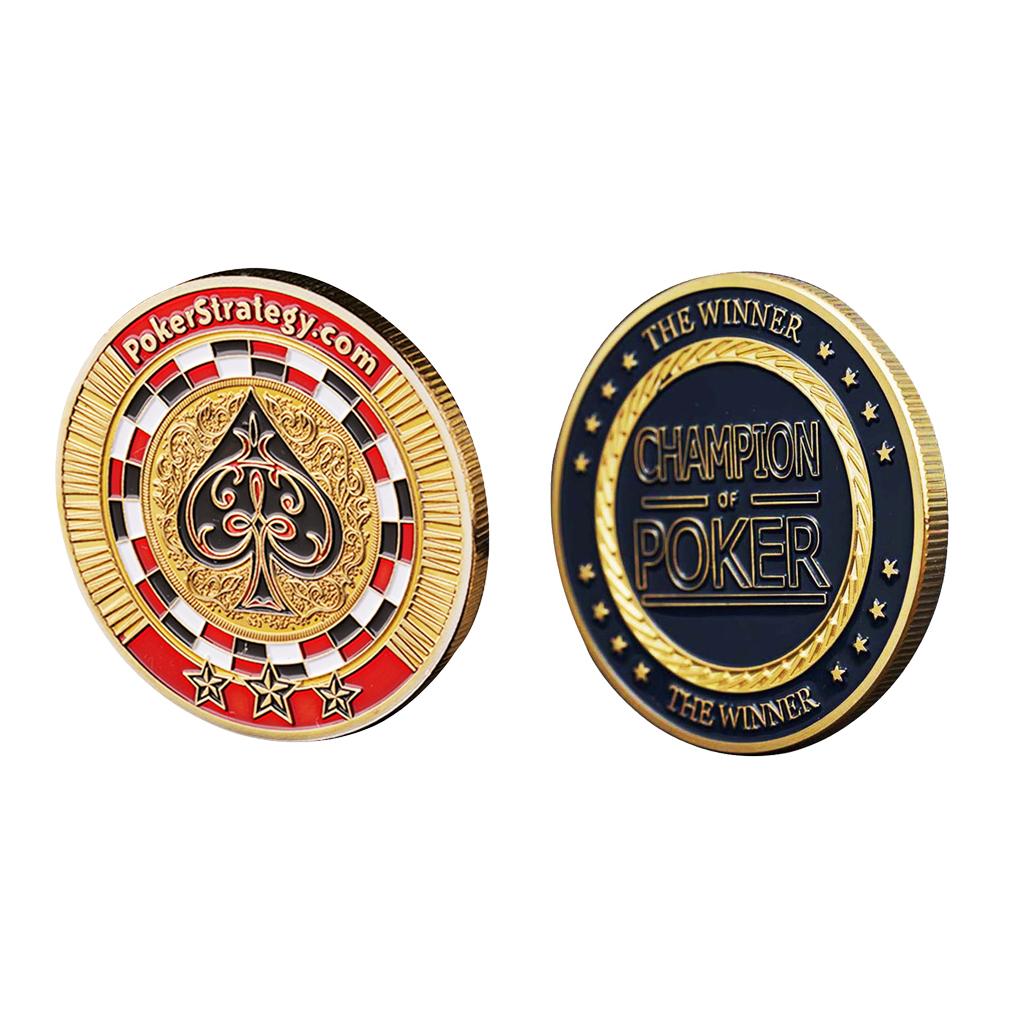 Vàng Tấm Đồng Tiền Kỷ Niệm Câu Lạc Bộ Trò Chơi Poker Chip Sưu Tầm