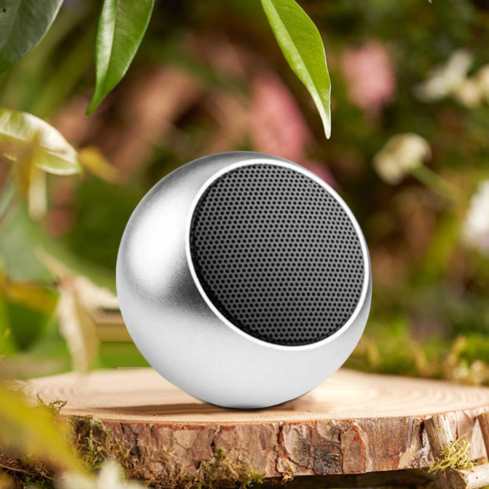 Portable Subwoofer Stereo Compact Durable for Sports Travel Camping Black