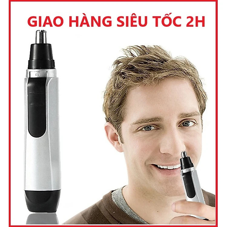 MÁY DỤNG CỤ TỈA LÔNG MŨI, LÔNG TAI, RÂU, LÔNG MÀY CHẠY PIN- Hàng chính hãng