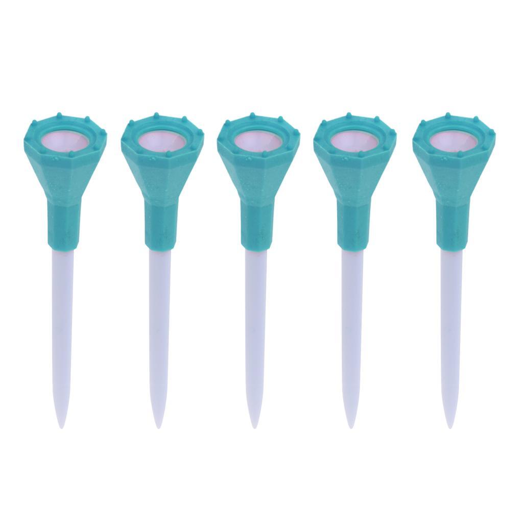5 Pieces 80mm  golf professional tees with Rubber Cushion  Accessories