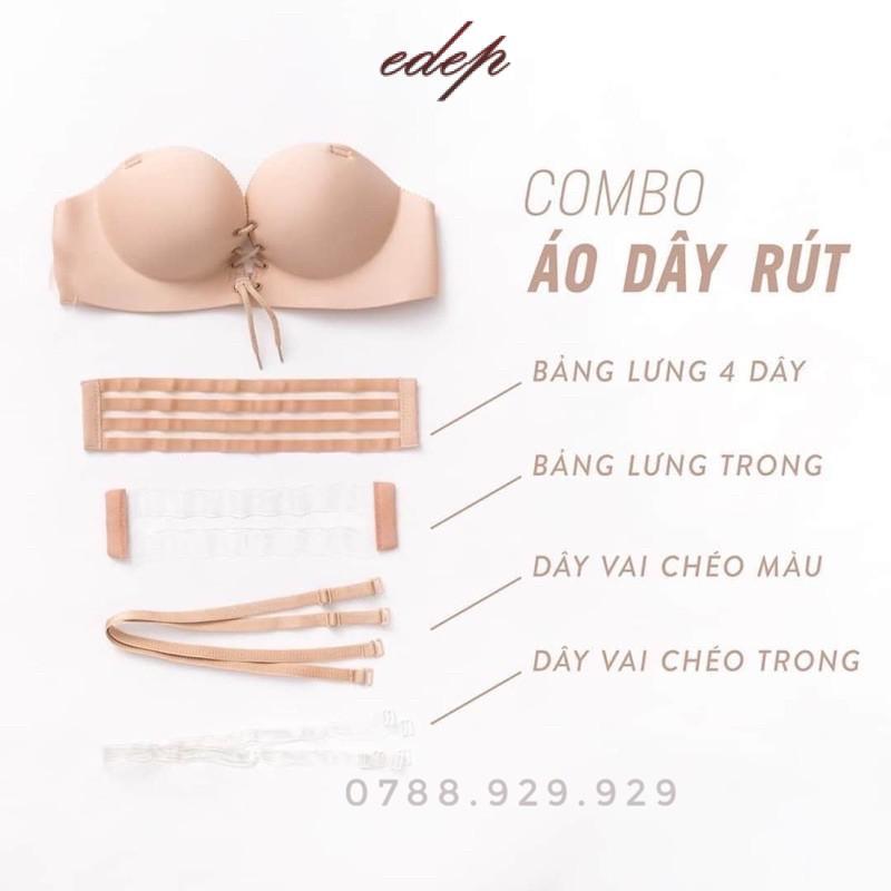 Áo ngực su rút dây nâng ngực đầy đặn cho các nàng ms368