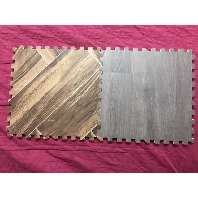 Thảm xốp vân gỗ các loại kích thước 30x30x1cm