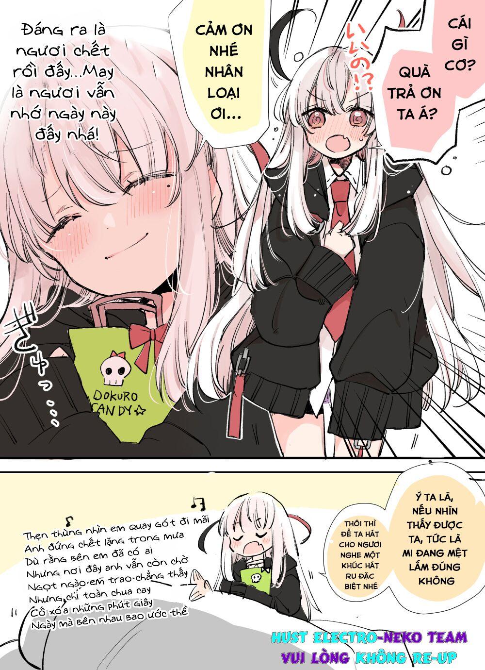 Chuyện nàng tử thần yêu nhân loại, cả hai chỉ nhìn thấy nhau khi nhân loại mệt gần chết! chapter 7.8 4