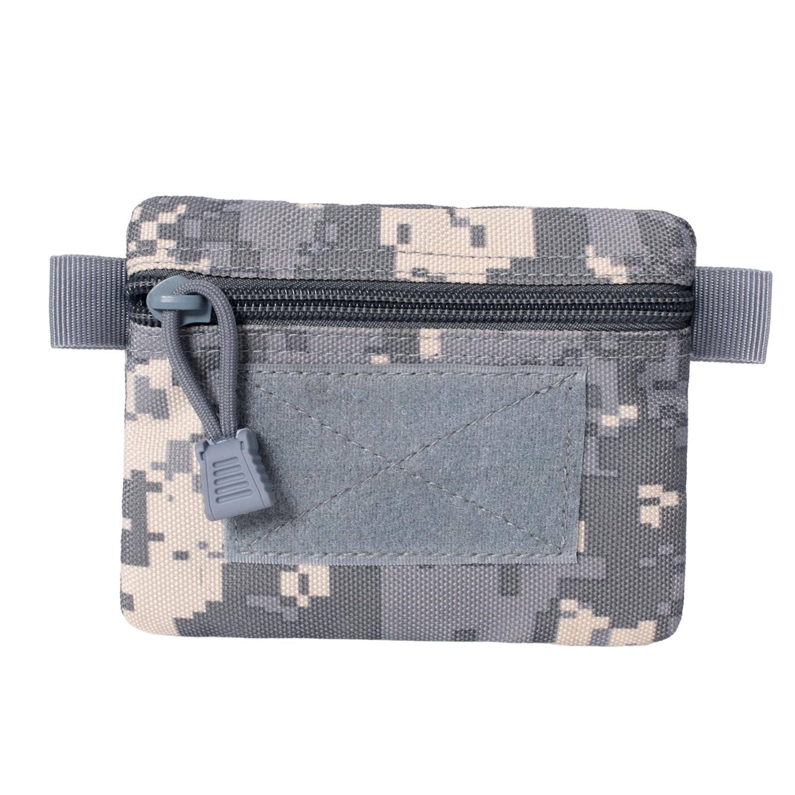 Outdoor Wallet Nylon Purse Organizer Pouch Small Bag Zipper for Climbing