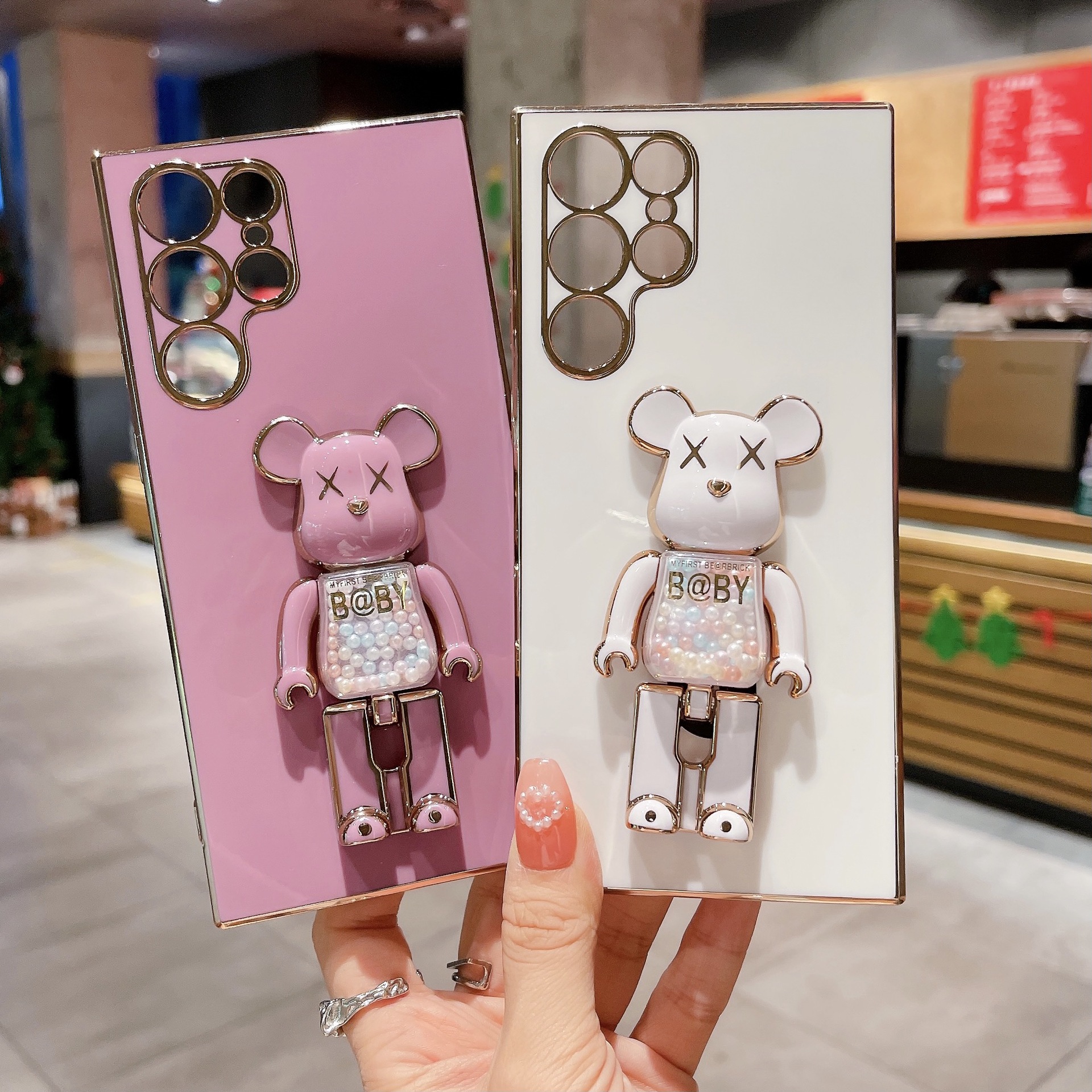 Ốp TPU Bearbrick Kẹo Cho Samsung Galaxy S23 Ultra / S23 PLus / S22 Ultra / S22 Plus / S21 Ultra /S21 Plus / Note 20 Ultra / Note 20 / S20 FE