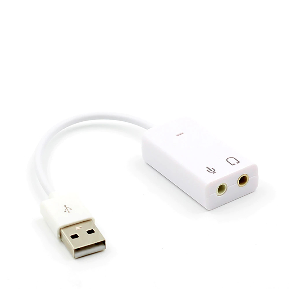 Cáp Chuyên Đổi USB Ra Tai nghe Và Mic 7.1 Cao Cấp AZONE - Hàng Nhập Khẩu