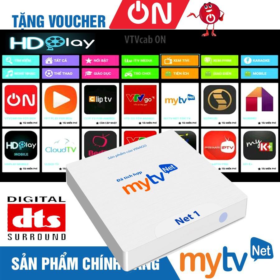 BOX MYTV NET 1G - Phiên bản 2021 - Xem 200 KÊNH TRUYỀN HÌNH BẢN QUYỀN - Hàng Chính Hãng