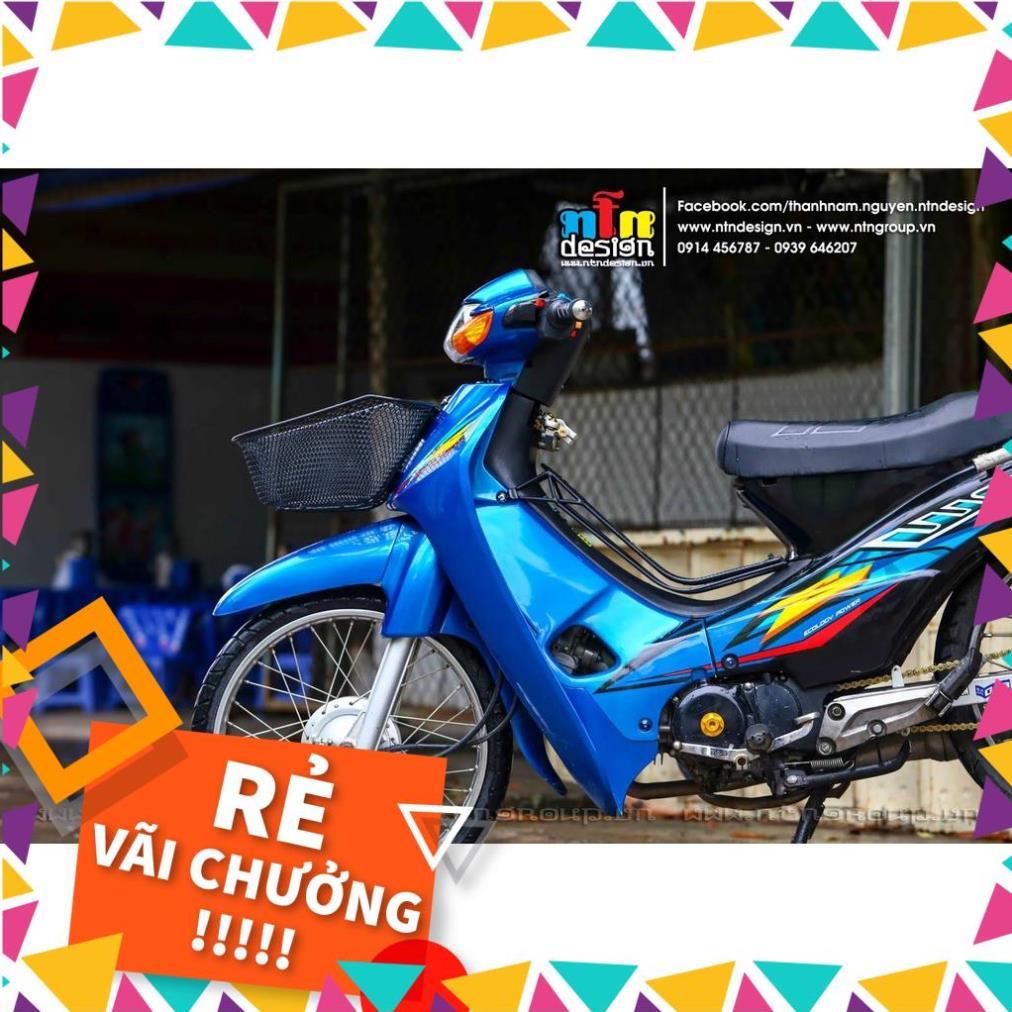 Tem Rời Wave Nhỏ Mẫu Đen Xanh Đỏ