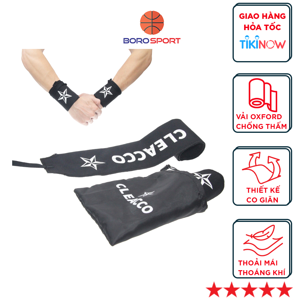 Bộ Băng Quấn Bảo Vệ Cổ Tay Cleacco Street Workout Wrist Wraps , Tập gym , Thể dục dụng cụ , Yoga , thiết kế quấn đặc biệt giúp cổ tay linh hoạt , giảm chấn thương – Hàng chính hãng .BORO SPORT