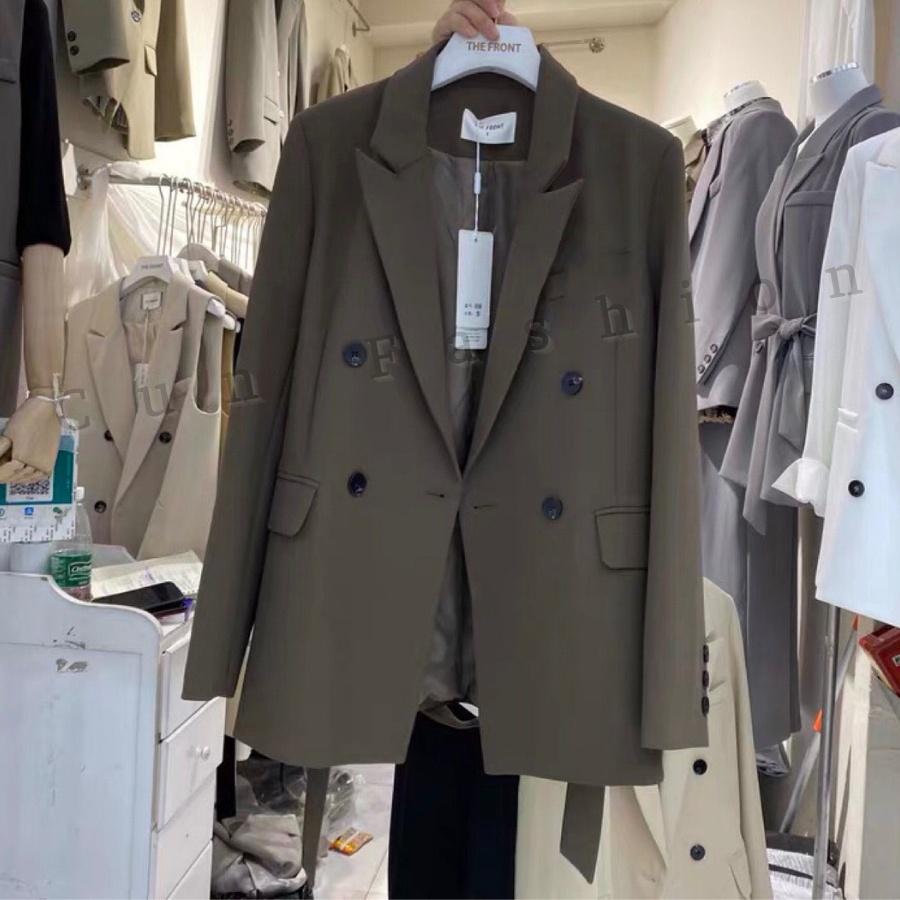 Áo blazer dáng suông form rộng 4 khuy 2 lớp chất Cotton cao cấp kiểu dáng dễ phối đồ thời trang