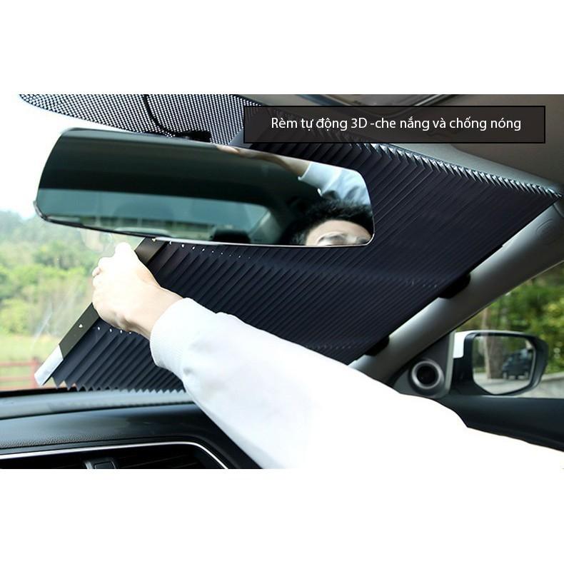 Rèm che nắng chống nóng kính trước ô tô 3D - LTW cao cấp