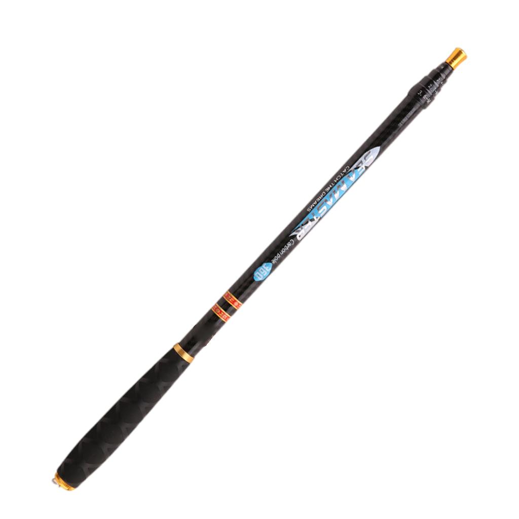 3.6m/4.5m/5.4m/6.3m Telescopic Fishing Rods Fishing Pole