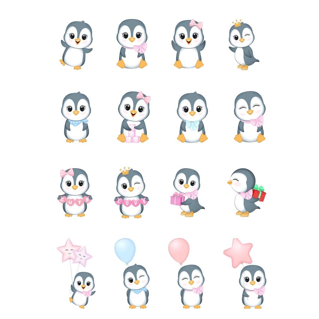 Sticker cute đáng yếu chống nước dán trang trí laptop, mũ nón bảo hiểm, vali, xe tay ga - 48884003