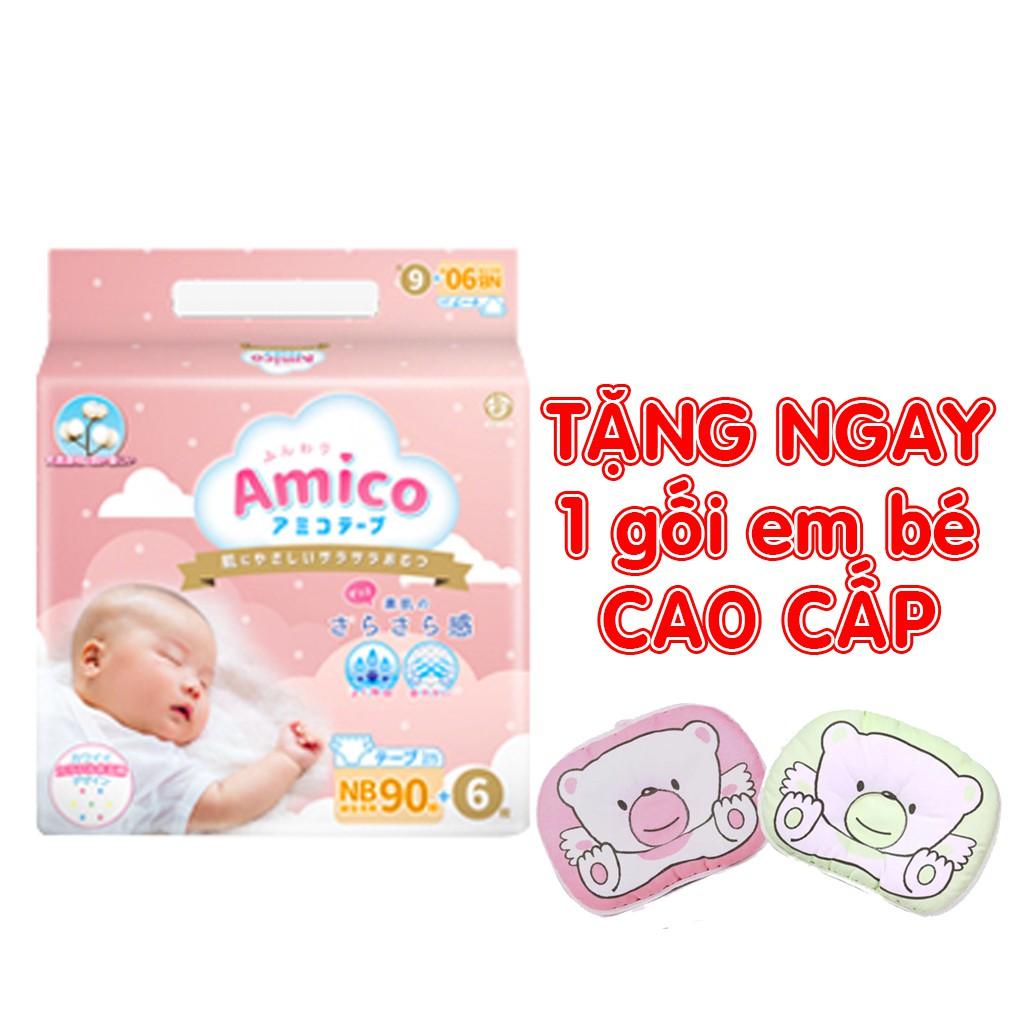 Bỉm - Tã dán Amico size NB 90+ 6 miếng