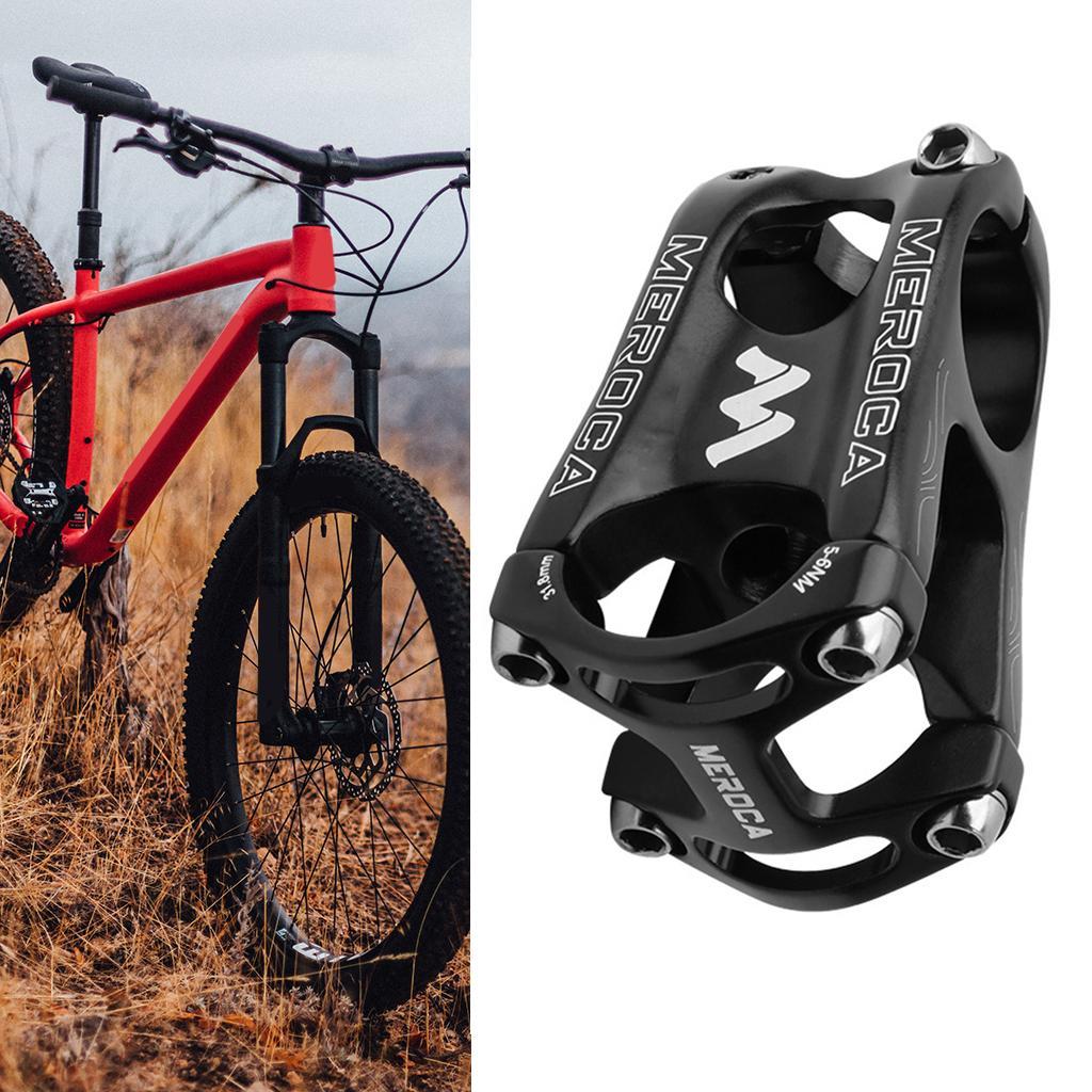Mountain Bike Stem,31.8mm 50mm Stem Aluminum Short Handlebar Stem Riser -Light ,Road Bike, Bike, Cycling Handlebar