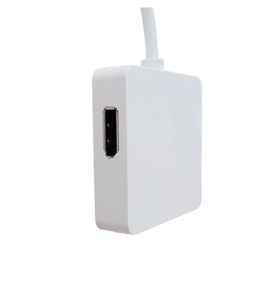 Cáp chuyển mini dp sang hdmi DP dvi phong cách mới nhất mini dp sang giao diện sét ba trong một sang hdmi
