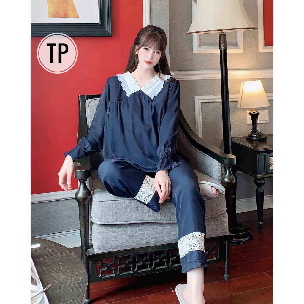 Bộ bầu dài chất đũi mát mặc bầu và sau sinh freesize từ 40-67kg