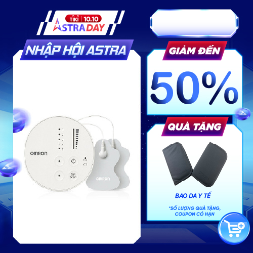 Máy mát xa xung điện Omron HV-F013 Phù Hợp Cho Nhân Viên Văn Phòng