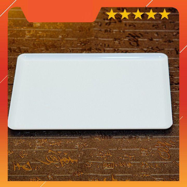 Khay nhựa mâm nhựa trắng nhiều size kích cỡ chuyên dụng đựng trang sức phụ kiện trưng bày.