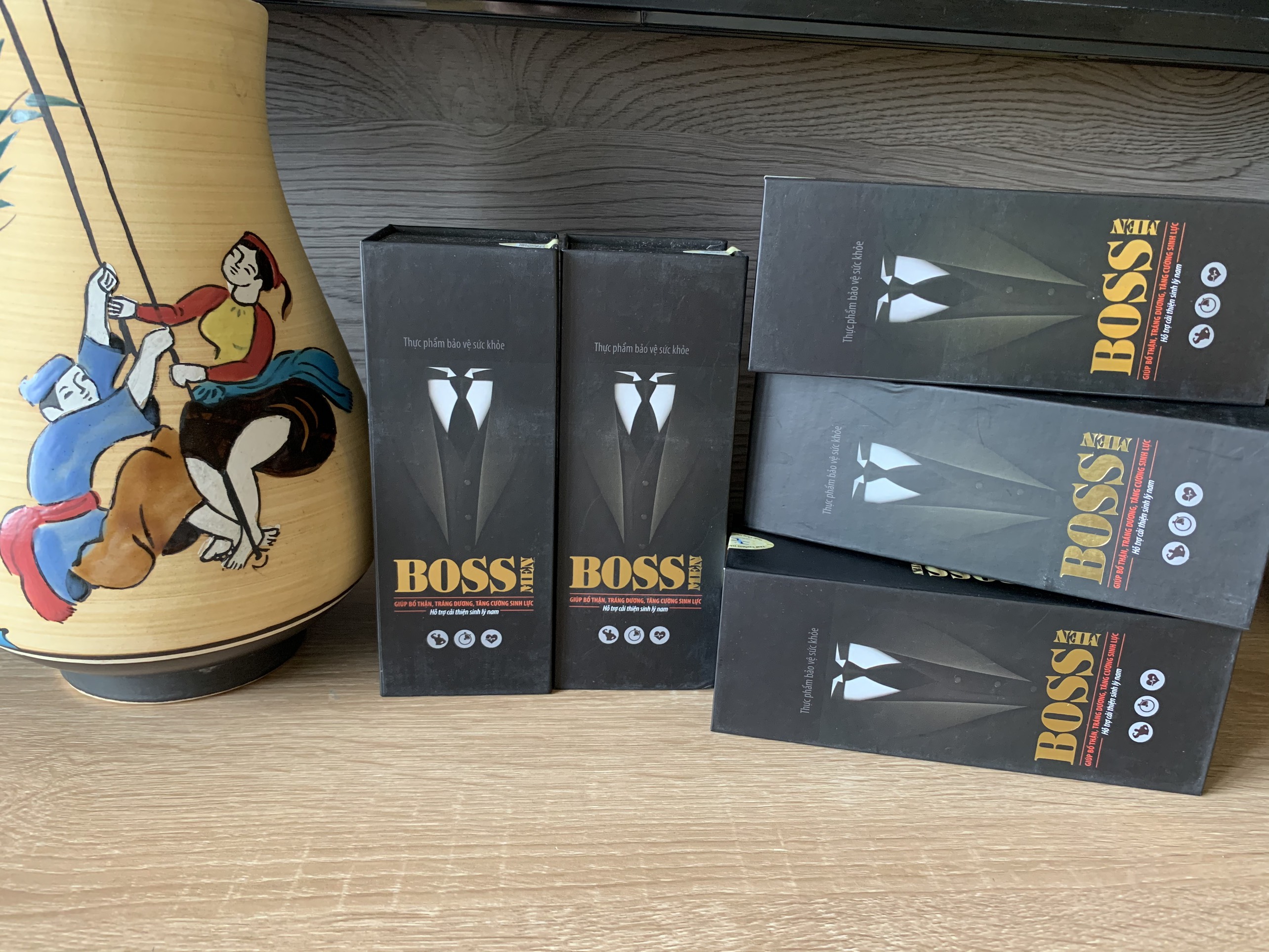 Tăng cường , cải thiện sinh lý Nam BOSS MEN HỘP ĐƠN 