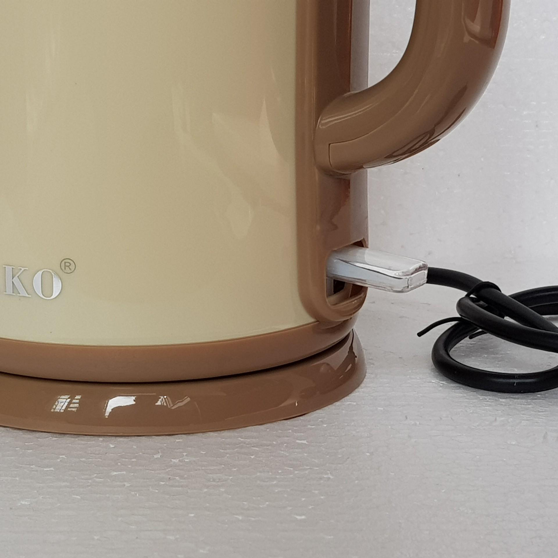 Ấm Siêu Tốc 2L Inox 304 Osako OSA-200 2 Lớp Công Suất 1500W Đun Sôi Cực Nhanh Tiết Kiệm Điện -Hàng Chính Hãng