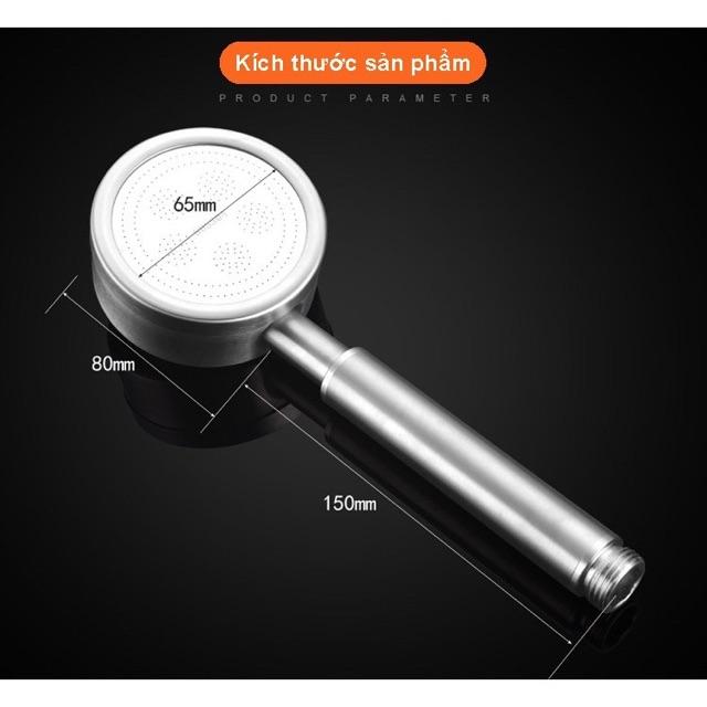 VÒI SEN TĂNG ÁP INOX MẪU MỚI ( KÈM DÂY CẤP NƯỚC 1.5M )