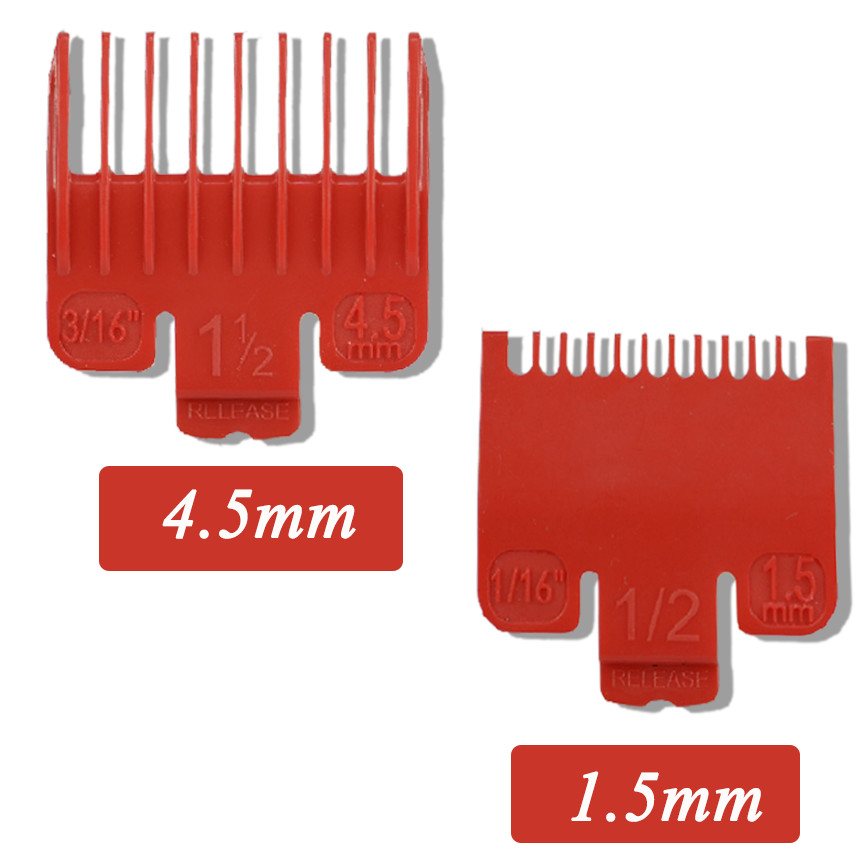 Tông đơ cắt tóc không dây chuyên nghiệp KEMEI-1997 toàn thân là hợp kim nhôm Tặng kèm bộ cử lược căn độ dài tóc 1.5mm + 4.5mm và bộ dao cạo 2 lưỡi thay thế tiện lợi
