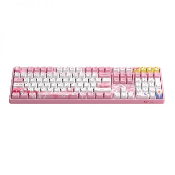 Bàn Phím Cơ Máy Tính Có Dây - AKKO 5108S Sailor Moon Crystal| Foam Tiêu Âm| LED RGB| AKKO CS Jelly Pink Switch| Chuyên Game| Hàng Chính Hãng