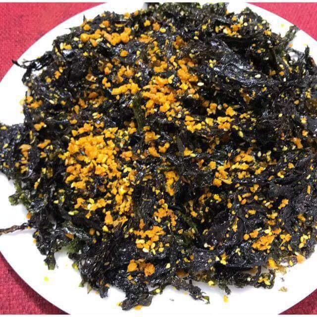 RONG BIỂN CHÁY TỎI THƠM NGON BỔ DƯỠNG-HŨ 100G