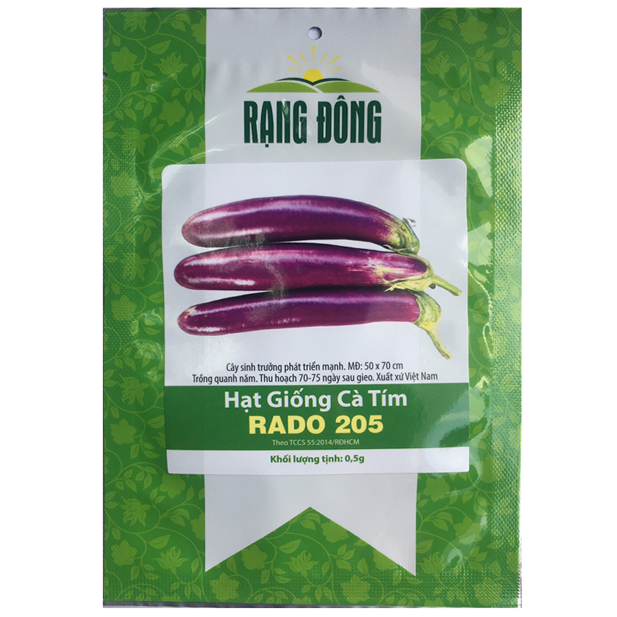 Hình ảnh Hạt Giống Cà Tím Rado 205