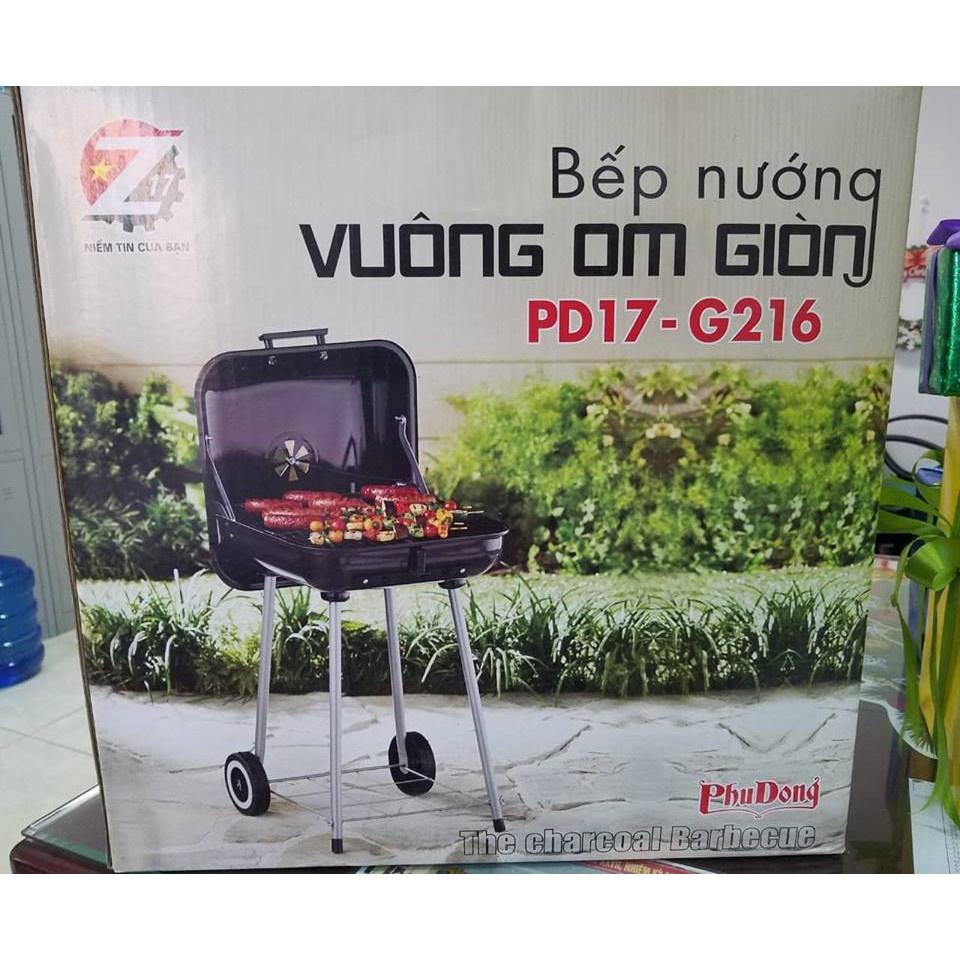 Bếp nướng ngoài trời vuông om giòn PD17-G216