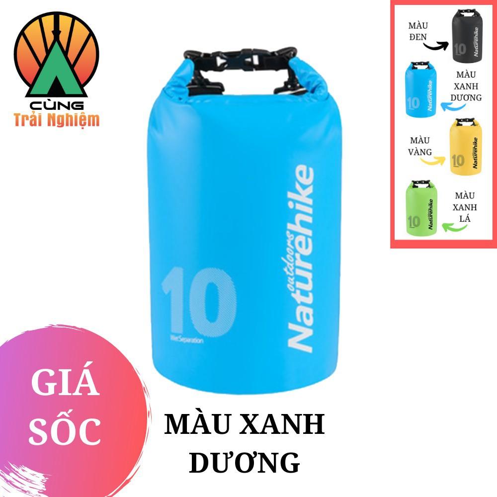 Túi Chống Nước 10L Đựng Đồ Quần Áo Dành Cho Đi Biển NatureHike NH18F007-D