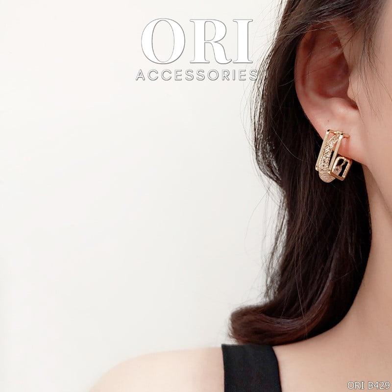 Bông tai nữ Aurora thời trang sang trọng ORI ACCESSORIES B429