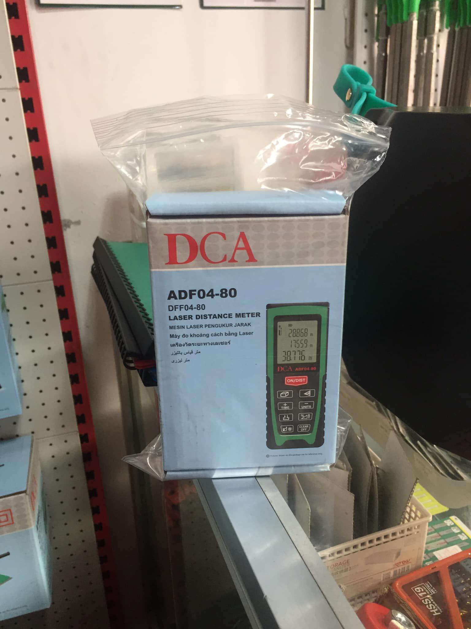 MÁY ĐO KHOẢNG CÁCH TIA LASER 5V DÙNG PIN 1.5V ADF04-80 DCA - HÀNG CHÍNH HÃNG