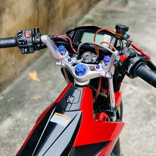 BỘ BẠC GẮN XE MÁY RAIDER SATRIA