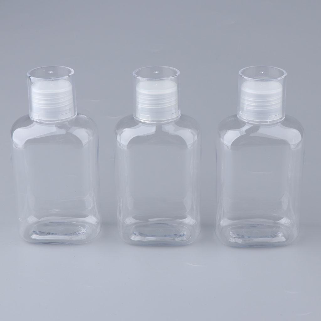 3x 150mL Rỗng Lotion Travel Lotion Chai Chứa đầy