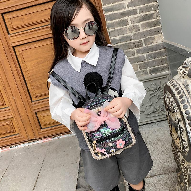Bé Gái Ba Lô Mini Ví Nơ Dễ Thương Trường Túi Dành Cho Trẻ Em Bé Gái Ba Lô Đi Học Trẻ Em Ba Lô Túi Mochilas