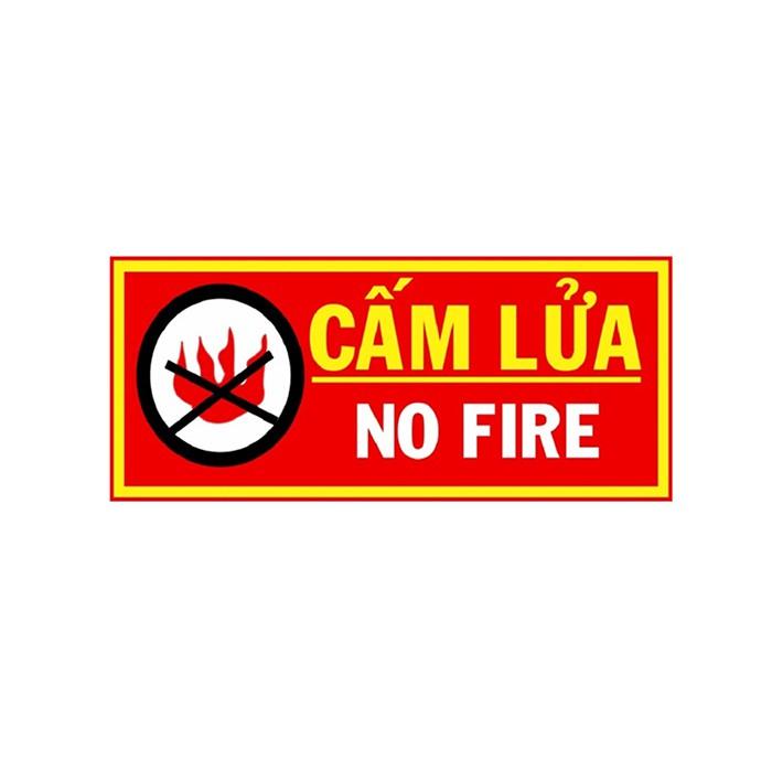 Tiêu lệnh, nội quy, cấm lửa, cấm hút thuốc - Biển báo PCCC