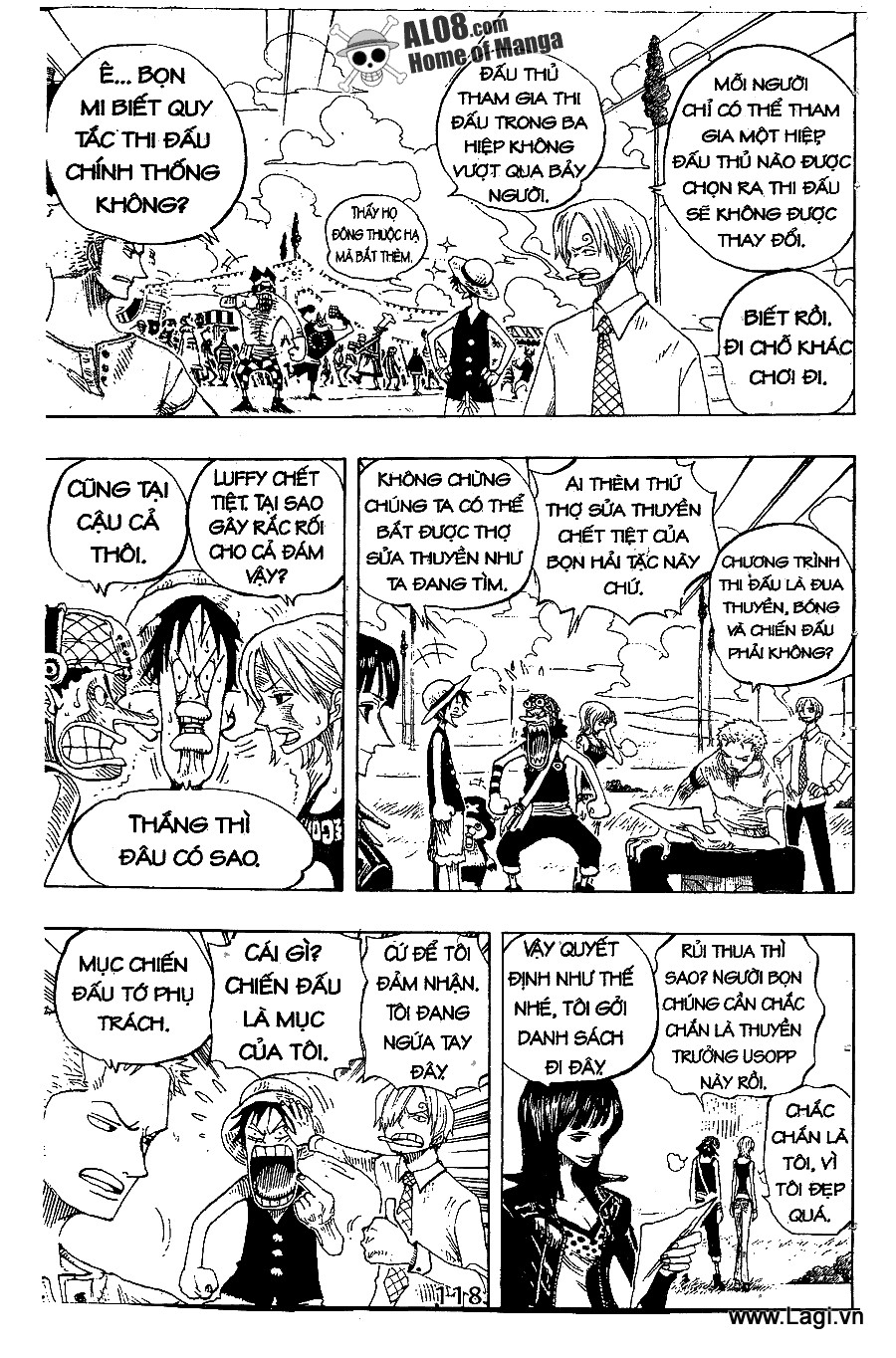 One Piece Chapter 306 - Trang 16