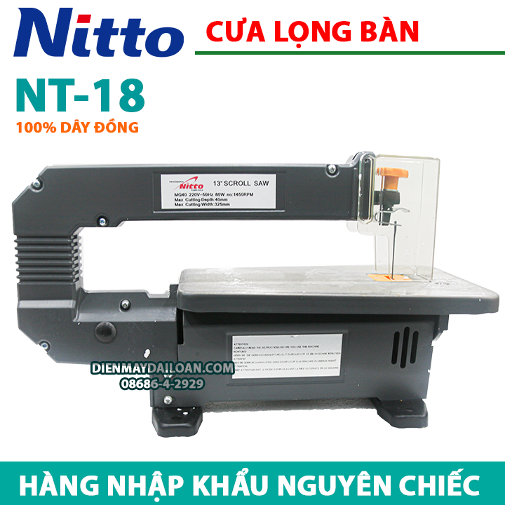 Máy cưa lọng bàn NITTO NT-18