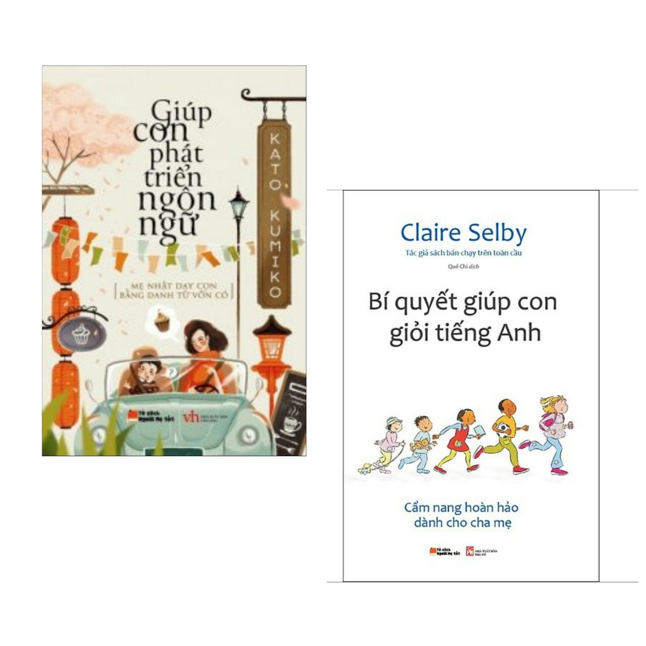 Combo 2 cuốn sách hay về nuôi dạy con : Giúp Con Phát Triển Ngôn Ngữ + Bí Quyết Giúp Con Giỏi Tiếng Anh ( Tặng kèm Bookmark Happy Life)
