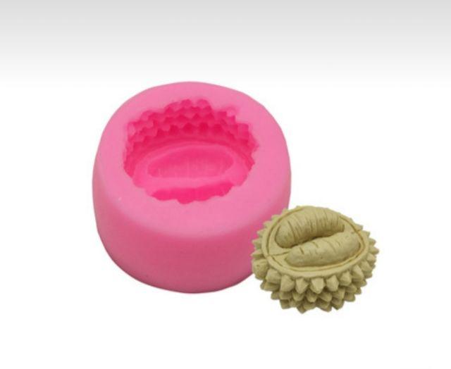 Khuôn silicon 4d làm rau câu làm bánh mẫu Sầu riêng