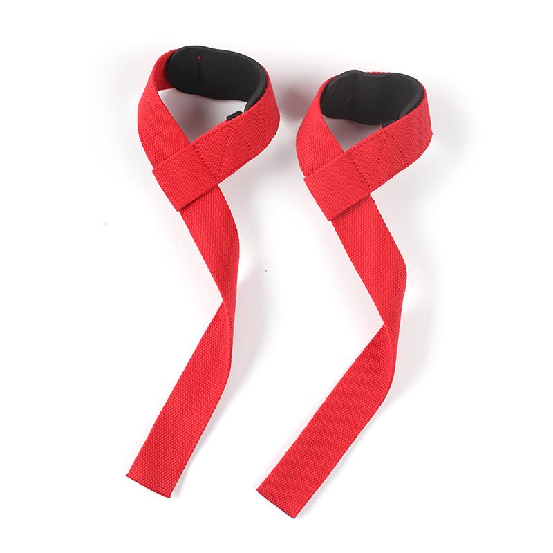 Đào tạo thể hình tập thể dục nâng tạ dây đeo cổ tay Bảo vệ cổ tay 2pcs trên dây đai nâng trọng lượng dày 2,3mm Color: Pimk