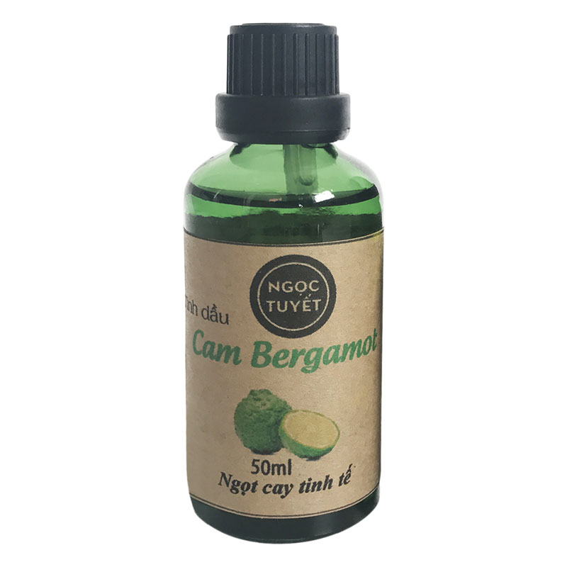 Combo 2 Chai Tinh Dầu Cam Bergamot + Tinh Dầu Bưởi Ngọc Tuyết (50ml x 2)