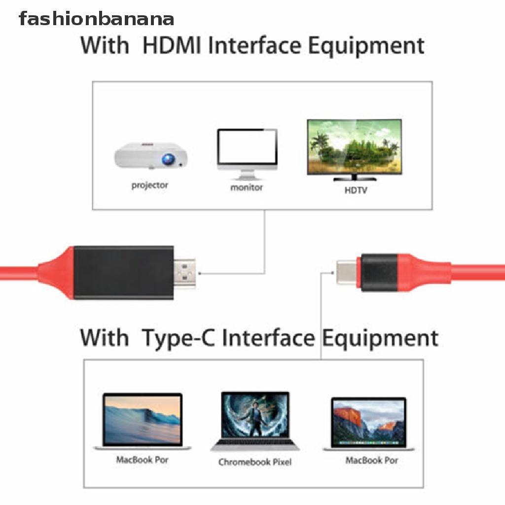 Cáp Chuyển Đổi USB-C Type C Sang HDMI AV TV USB 3.1 4K HD Video Chất Lượng Cao