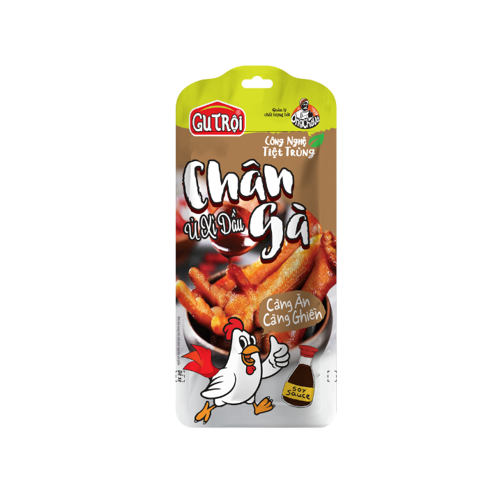 CHÂN GÀ Ủ XÌ DÂU ÔNG CHÀ VÀ 33G - Càng Ăn Càng Ghiền