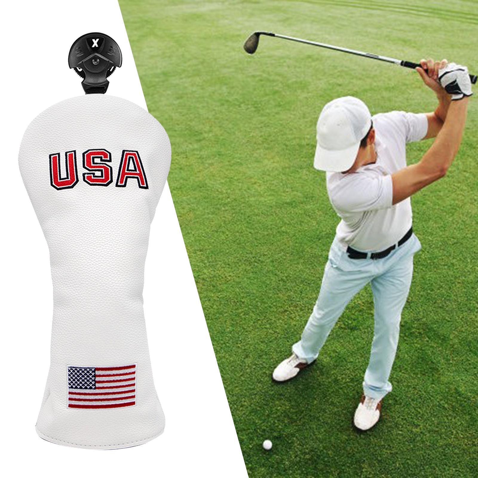 Golf Covers Head Covers Driver Fairway Woods Headcovers for Golf Club Fits All Fairway and Driver Clubs