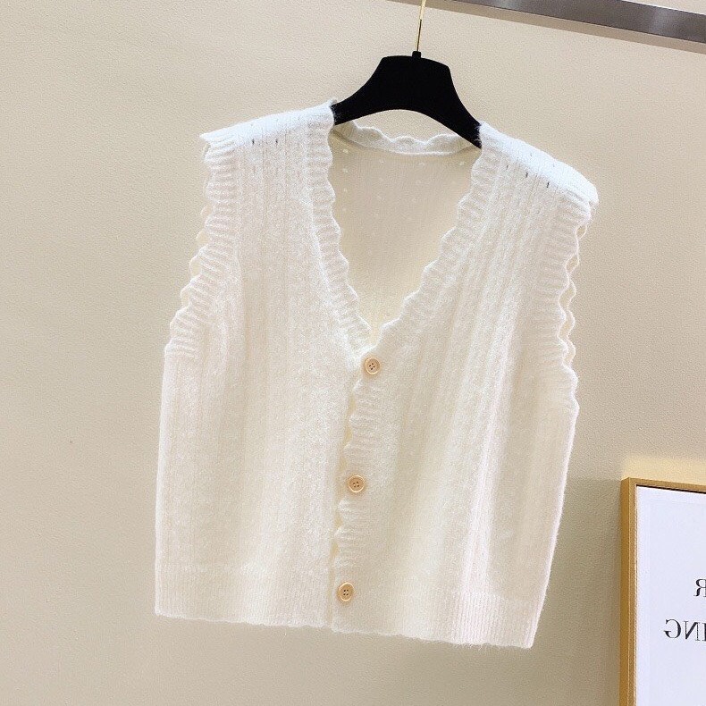 Áo gile len mẫu mới thu đông AH05